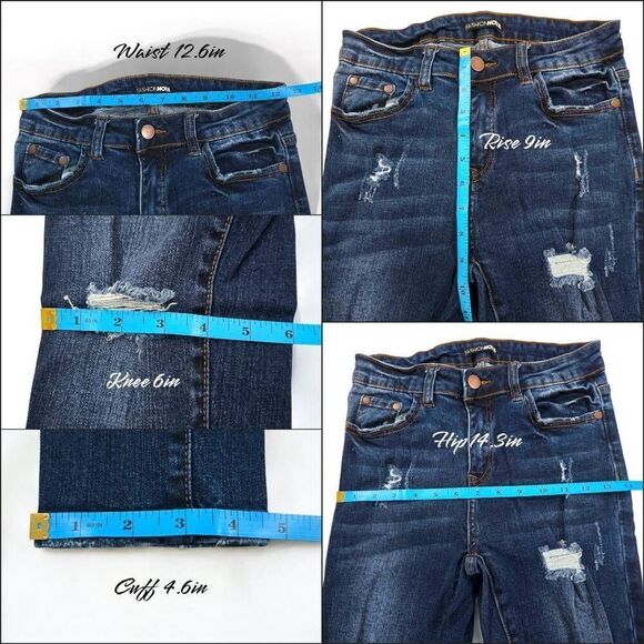 Fashion Nova Skinny Jeans(A040)-Size 3/26 for Women - Picture 8 of 9